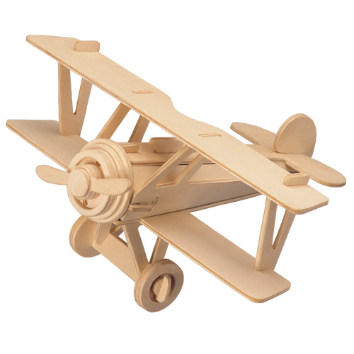 PUZZLE DREWNIANE 3D SAMOLOT NIEUPORT 17