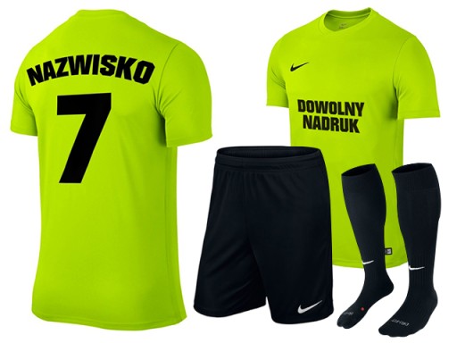 STRÓJ PIŁKARSKI NIKE 14 KOLORÓW NADRUK 158-170