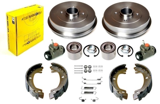 bębny szczęki łożyska cylinderki RENAULT MEGANE I hatchback sedan bez ABS