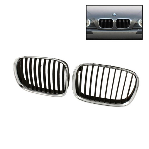 BMW 5 E39 96-99 Atrapa Grill Nerka Chrom -NOWA-