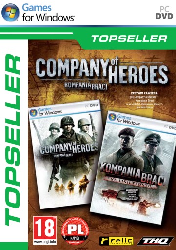 Company of Heroes Złota Edycja - PL - NOWA - BOX