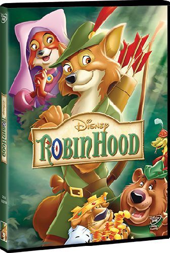 ROBIN HOOD Bajka DISNEY DVD+Dodatki Dubbing PL 24h