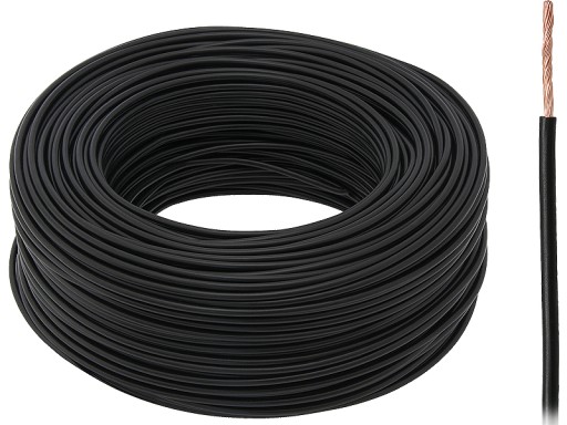 PRZEWÓD SAMOCHODOWY LINKA LGY 1x4mm CZARNY 750V
