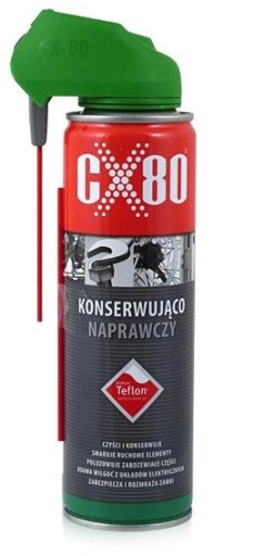 Smar teflonowy TEFLON SPRAY CX80 500ml Aplikator