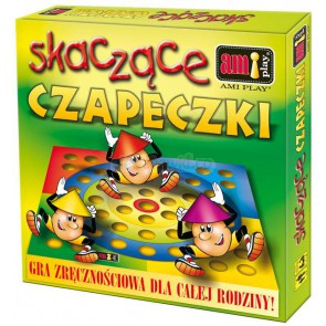 SKACZĄCE CZAPECZKI **GRA RODZINNA**