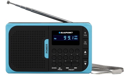 BLAUPUNKT PR5BL RADIO PRZENOŚNE MP3 microSD OUTLET