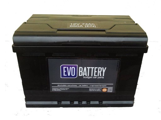 AKUMULATOR EVO battery 74Ah Grójec wymiana 0zł