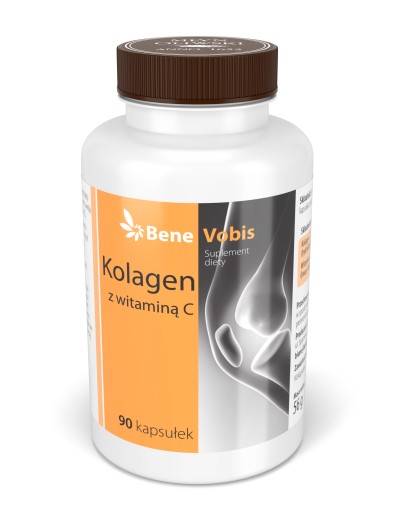 KOLAGEN z WITAMINĄ C - 90 kapsułek