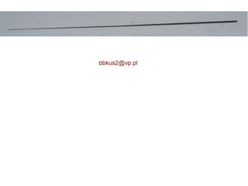 KUSHIRO szczytówka kompozyt 86cm x 2,20 mm x5,50mm