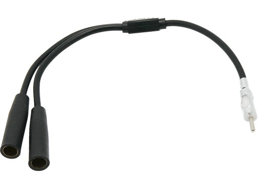 Adapter antenowy 2x gniazdo -DIN