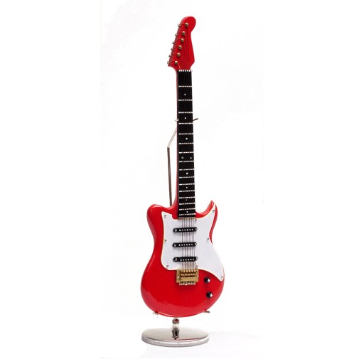 069# Miniatura GITARA ELEKTRYCZNA z futerałem