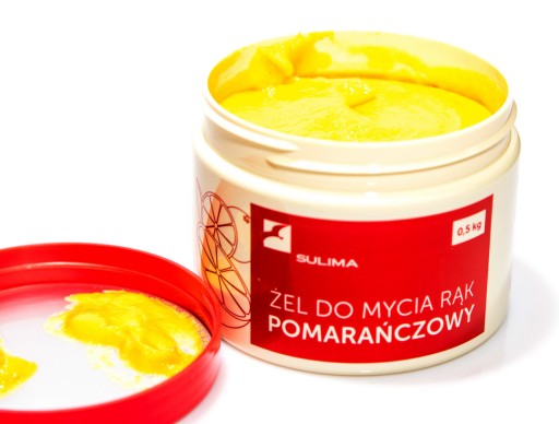 Pasta żel do mycia rąk pomarańczowa SULIMA 0,5 kg