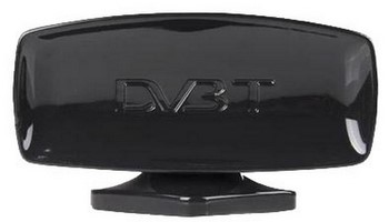Elita czarna antena pokojowa TV DVB-T/DVB-T2