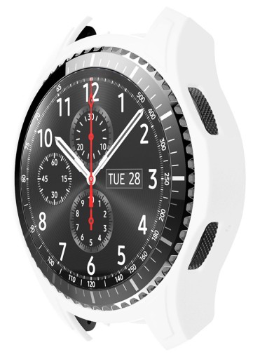 BIAŁE Etui Silikonowe Samsung GALAXY WATCH 46mm