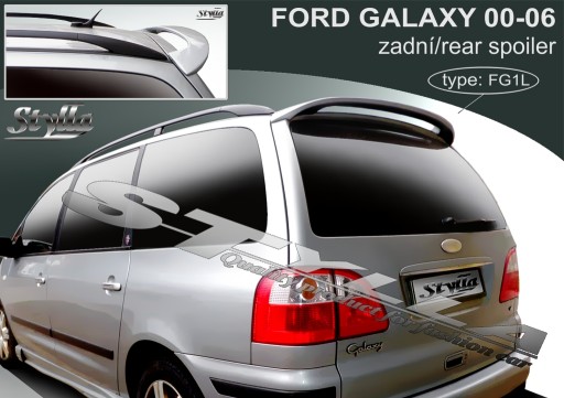 spoiler spojler do Ford Galaxy MPV MK2 08/2000--