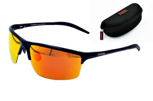 OKULARY POLARYZACYJNE sportowe STOCKHOLM etui 2365
