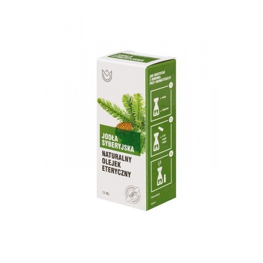 NATURALNY 100% OLEJEK ETERYCZNY JODŁA SYBERYJSKA 10ML