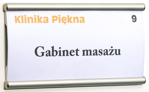 Tabliczka przydrzwiowa na drzwi 140x104mm