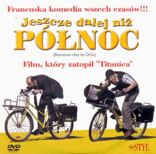 JESZCZE DALEJ NIŻ PÓŁNOC super komedia DVD FOLIA