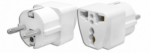 Adapter wtyczka przejściówka gniazdko europejskie