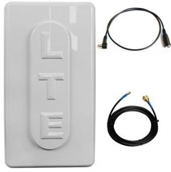ANTENA DUAL GSM 3G 4G LTE 28dBi 800-900Mhz 10m