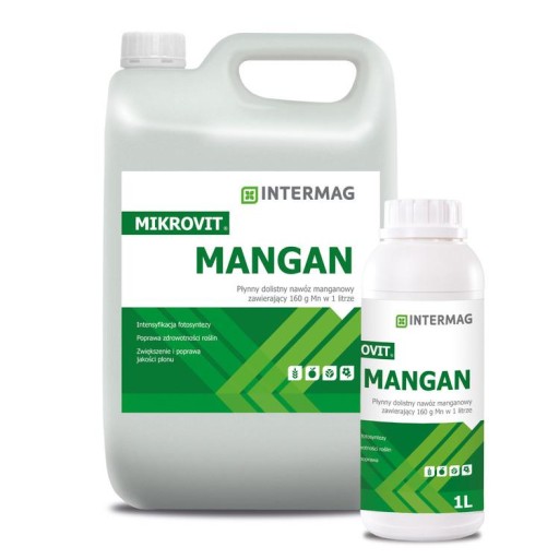 MIKROVIT MANGAN 160 5L INTERMAG nawóz dolistny XXL