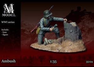 1:35 żołnierz niemiecki I WŚ M Model 35124