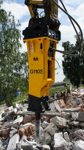 Młot hydrauliczny wyburzeniowy TUR G110S 2450kg