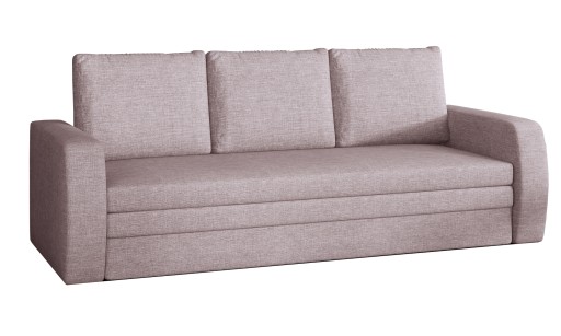 Kanapa INVERSA rozkładana sofa pudrowy róż RIBES