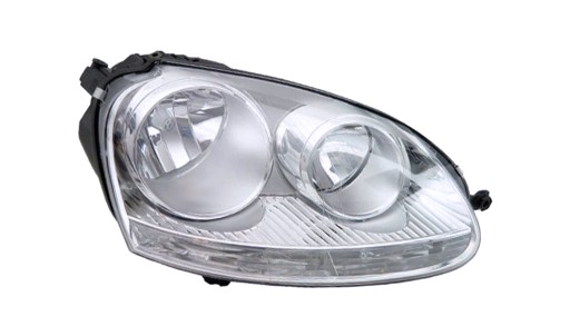 REFLEKTOR LAMPA PRZÓD VW GOLF V 03- PRAWA CHROM