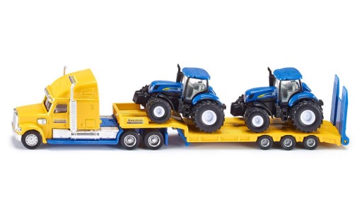 SIKU 1805 CIĘŻARÓWKA Z TRAKTORAMI NEW HOLLAND 1:87