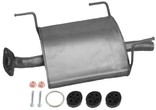 TŁUMIK KOŃCOWY NISSAN ALMERA N16 1.5 1.8 KOMPLET