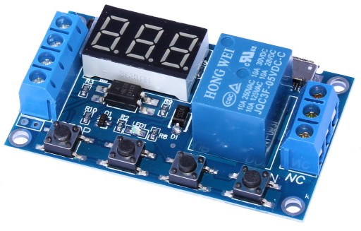 Przekaźnik Czasowy 0-999min Włącznik Cyklowy Timer