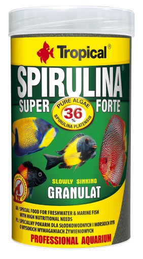 TROPICAL SPIRULINA SUPER FORTE GRANULAT 36% 100ml