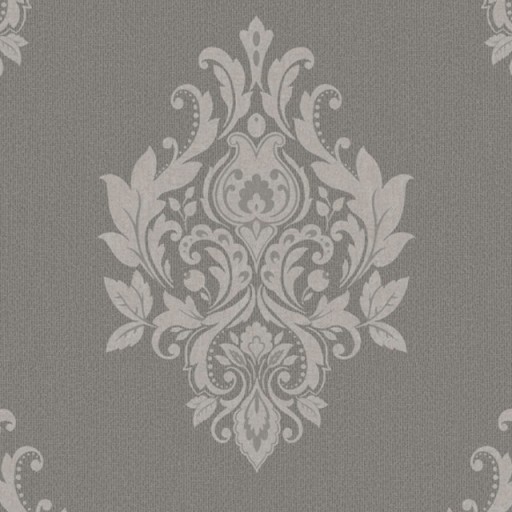 TAPETA TRENDY 56301 TAPETY GRANDECO ORNAMENT SZARY