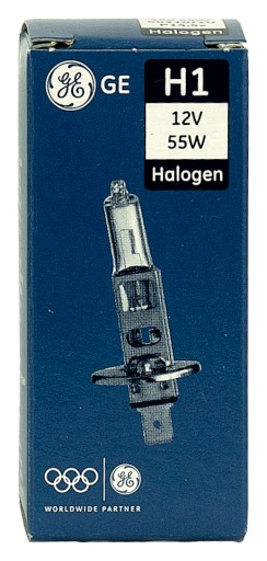 ŻARÓWKA GE H1 P14.5s 12V GENERAL ELECTRIC HALOGEN