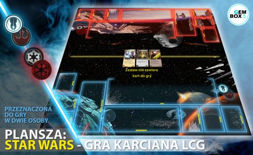 Star Wars LCG gra karciana - PLANSZA / MATA do gry