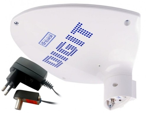 ANTENA DVB-T DIGIT ACTIVA TELMOR + ZASILACZ 1573