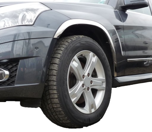 Nakładki na błotniki Mercedes GLK Chrom Listwy