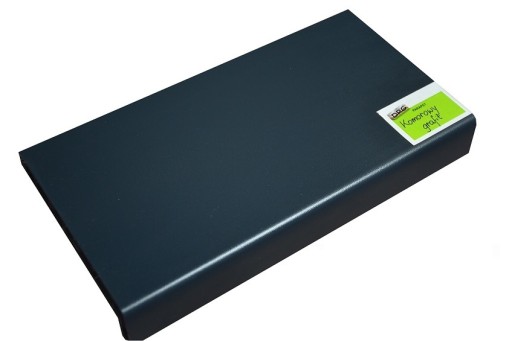 PARAPET WEWNĘTRZNY KOMOROWY PCV ANTRACYT 15 CM