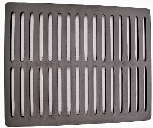 Ruszt żeliwny kominkowy ruszt pieca grill 27.5x34