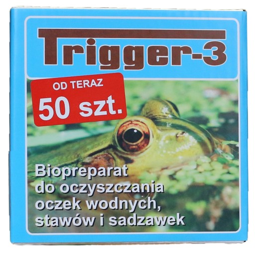 TRIGGER-3,50 BAKTERIE - CZYSTA WODA W OCZKU WODNYM