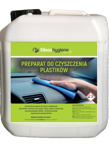 PŁYN DO CZYSZCZENIA PLASTIKÓW ZDERZAKÓW ELIASZ 5L