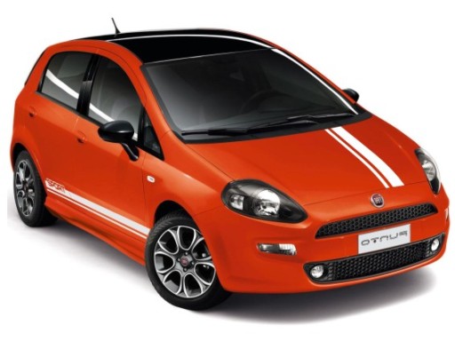 Zestaw naklejek Fiat Sport - BOKI, MASKA, KLAPA