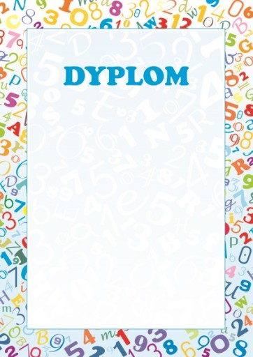 Dyplomy szkolne Dyplom ELEMENTARZ 25ark A4 170g