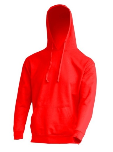 Bluza z kapturem męska - Czerwona - XXL
