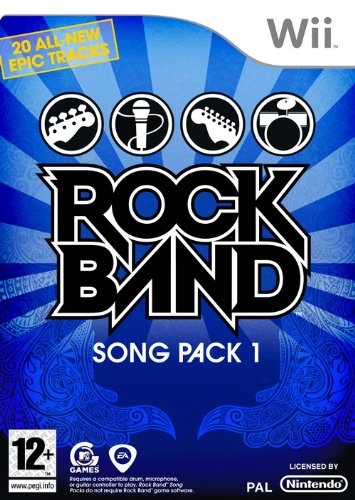 Rock Band Song Pack 1 - Wii (sama gra) NOWA