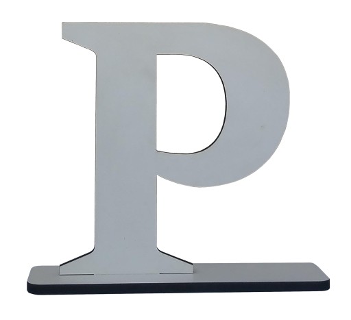 LITERY DREWNIANE P 18CM - DEKORACJE ŚLUB IMIONA