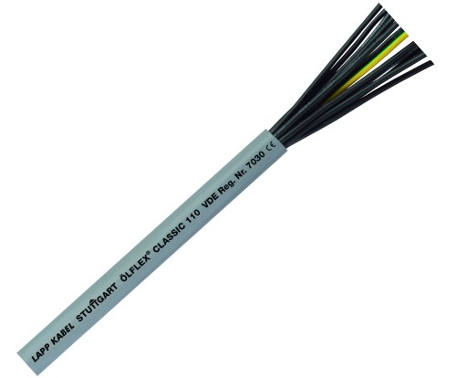 Kabel przewód sterowniczy olejoodporny 2x0,5 500V
