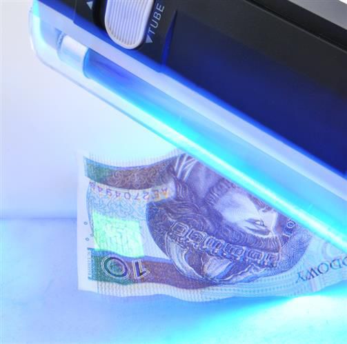 TESTER BANKNOTÓW UV LATARKA ULTRAFIOLET LED